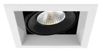 Eurofase Lighting TE131LED-35-4-02 7-in 26W LED Recessed Downlight, Wide, Dim, 120V, 2500 lm, 3500K, White Finish
