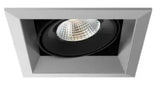 Eurofase Lighting TE131LED-40-2-0N 26W Recessed Light w/ Trim, 1-Light, 20°, 120V, 4000K, Platinum/Black Finish