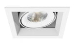 Eurofase Lighting TE131LED-40-2-22 7-in 26W LED Recessed Downlight, Flood, Dim, 120V, 2500 lm, 4000K, White Finish