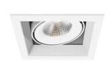 Eurofase Lighting TE131LED-40-4-22 7-in 26W LED Recessed Downlight, Wide, Dim, 120V, 2500 lm, 4000K, White Finish