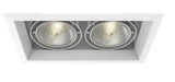 Eurofase Lighting TE132-22 150W Recessed Light w/ Trim, 2-Light, PAR30, 120V, White/White Finish