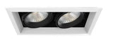 Eurofase Lighting TE132LED-30-2-02 13-in 52W Multiple Recess Downlight, Flood, 120V, 5000 lm, 3000K, White Finish