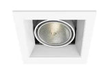 Eurofase Lighting TE161-22 50W Recessed Light w/ Trim, 1-Light, PAR20, 120V, White/White Finish