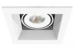 Eurofase Lighting TE161LED-30-2-22 6.5-in 15W Recessed Downlight, Flood, Dim, 120V, 1290 lm, 3000K, White Finish