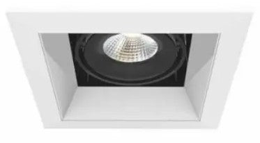Eurofase Lighting TE161LED-35-4-02 6.5-in 15W Recessed Downlight, Wide, Dim, 120V, 1290 lm, 3500K, White Finish
