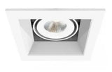 Eurofase Lighting TE161LED-35-4-22 6.5-in 6.5-in 15W Recessed Downlight, Wide, Dim, 120V, 1290 lm, 3500K, White Finish