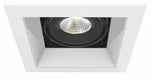 Eurofase Lighting TE161LED-40-2-02 6.5-in 15W Recessed Downlight, Flood, Dim, 120V, 1290 lm, 4000K, White Finish