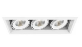 Eurofase Lighting TE163LED-30-4-22 14-in 60W Recessed Downlight, 3-Light, Wide, 120V, 3870 lm, 3000K, White