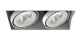 Eurofase Lighting  TE222LED-40-2-02 12-in 52W Recessed Downlight, 2-Light, Flood, 120V, 5000 lm, 4000K, White Finish