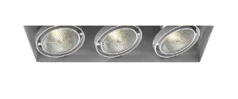 Eurofase Lighting  TE223-02 225W Recessed Light w/o Trim, 3-Light, PAR30, 120V, White Finish