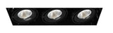 Eurofase Lighting  TE223LED-35-4-01 18-in 78W Recessed Downlight, 3-Light, Wide, 120V, 5000 lm, 3500K, Black Finish