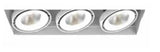 Eurofase Lighting  TE223LED-35-4-02 18-in 78W Recessed Downlight, 3-Light, Wide, 120V, 5000 lm, 3500K, White Finish