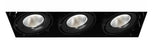 Eurofase Lighting  TE223LED-40-4-01 18-in 78W Recessed Downlight, 3-Light, Wide, 120V, 5000 lm, 4000K, Black Finish