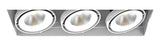 Eurofase Lighting  TE223LED-40-4-02 18-in 78W Recessed Downlight, 3-Light, Wide, 120V, 5000 lm, 4000K, White Finish