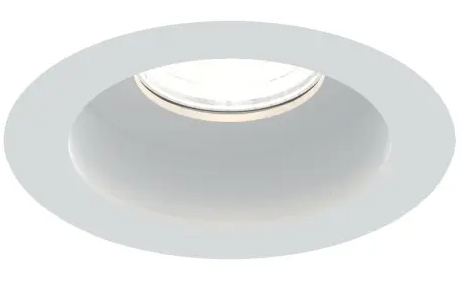 Eurofase Lighting TGO1RT01RF1030WCL 10W Tango LED With Trim, Round, 1-Light, Wide, 120V-277V, 3000K, Black, Clear