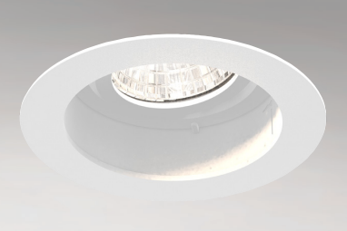 Eurofase Lighting TGO1RT02RG15DTWMCL Tango LED 1 Light Round Trim Recessed Gimbal, Wattage 15W, Color Temperature Dim to Warm, Beam Angle Medium 24°, Clear Diffuser, White Finish