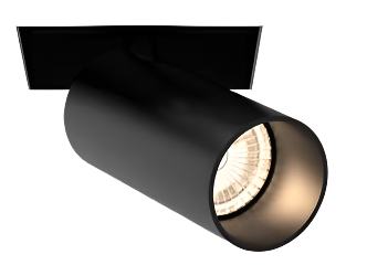 Eurofase Lighting TGO1STL01ST1540 Tango LED 1 Light Square Trimless Spot, Wattage 15W, Color Temperature 4000K, Black Finish
