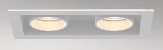Eurofase Lighting TGO2T02PDPD1527 Tango 2 Light 30W LED Pulldown with Trim, CCT  2700K, White/ Clear Finish