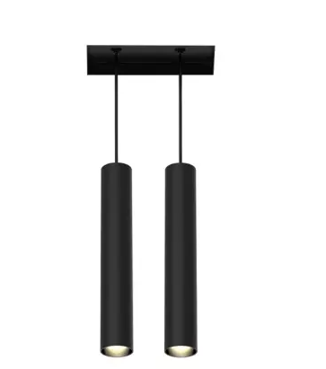Eurofase Lighting TGO2TL01SUSU1530 30W Tango LED w/o Trim, Pendant, 2-Light, 120V-277V, 3000K, Black