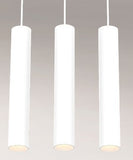 Eurofase Lighting TGO3TL02SUSUU1530 45W Tango LED w/o Trim, Pendant, 3-Light, 120V-277V, 3000K, White Finish