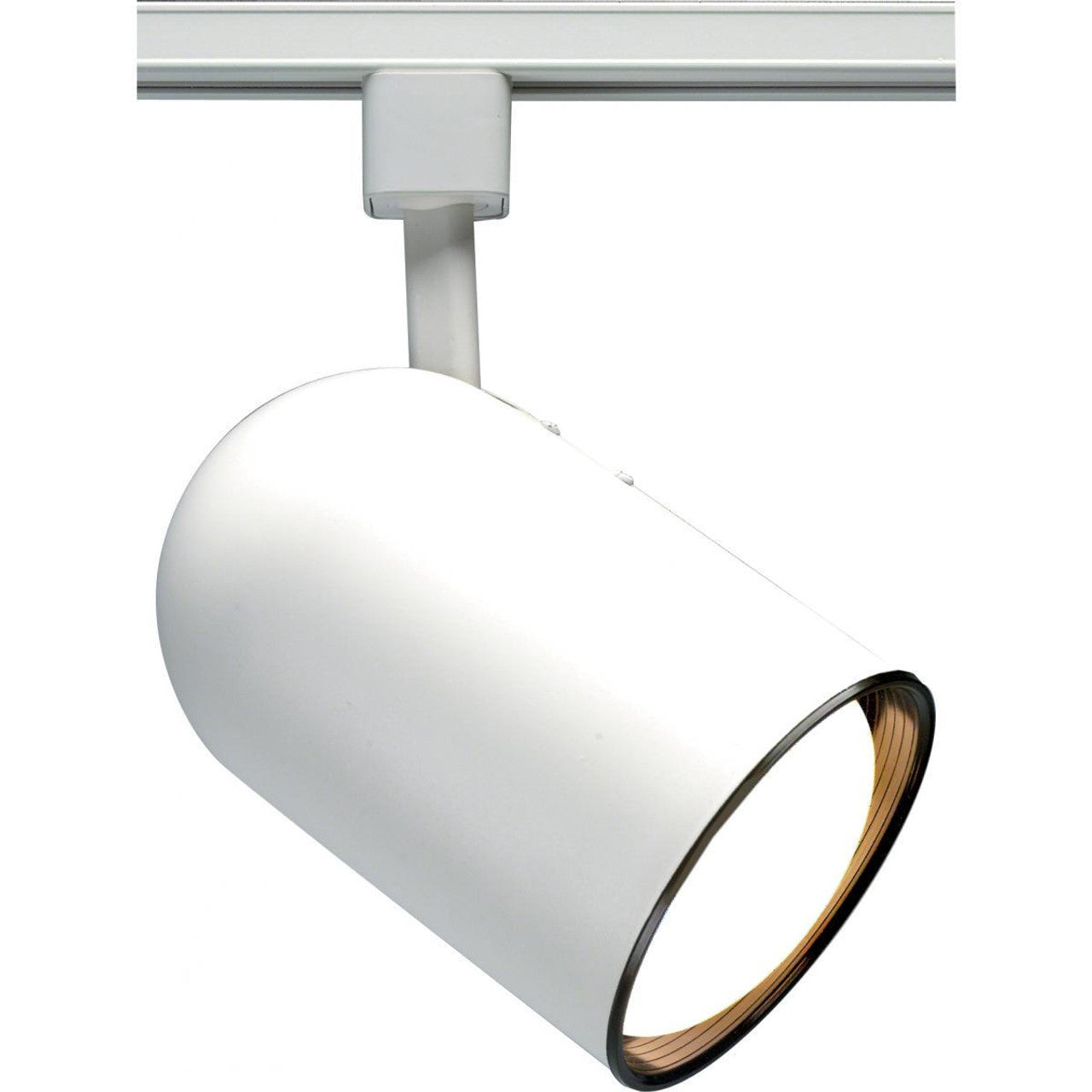 Nuvo TH210 Modern Indoor Track Head Light, R30, Bullet Cylinder, Wattage 75W, White Finish