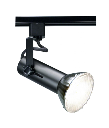 Nuvo TH227 1 Light - 2" - Track Head Light - Universal Holder - Black Finish