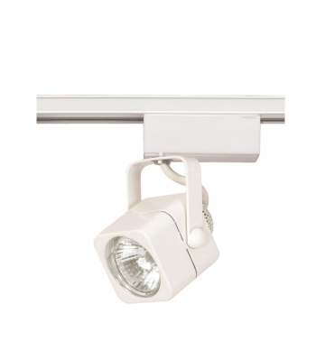 Nuvo TH232 1 Light - MR16 - 12V Track Head Light - Square - White Finish