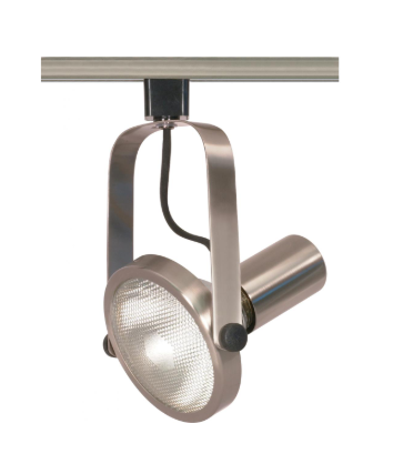 Nuvo TH302 1 Light - PAR38 - Track Head Light - Gimbal Ring - Brushed Nickel Finish