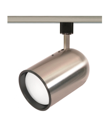 Nuvo TH306 1 Light - R30 - Track Head Light - Bullet Cylinder - Brushed Nickel Finish
