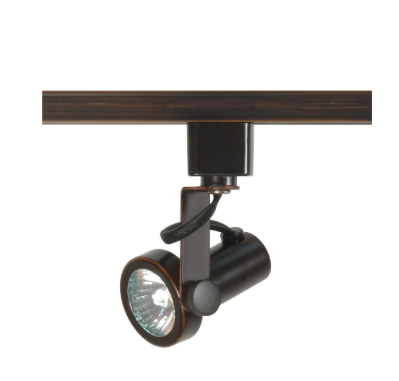 Nuvo TH352 1 Light - MR16 - 120V Track Head Light - Gimbal Ring - Russet Bronze Finish