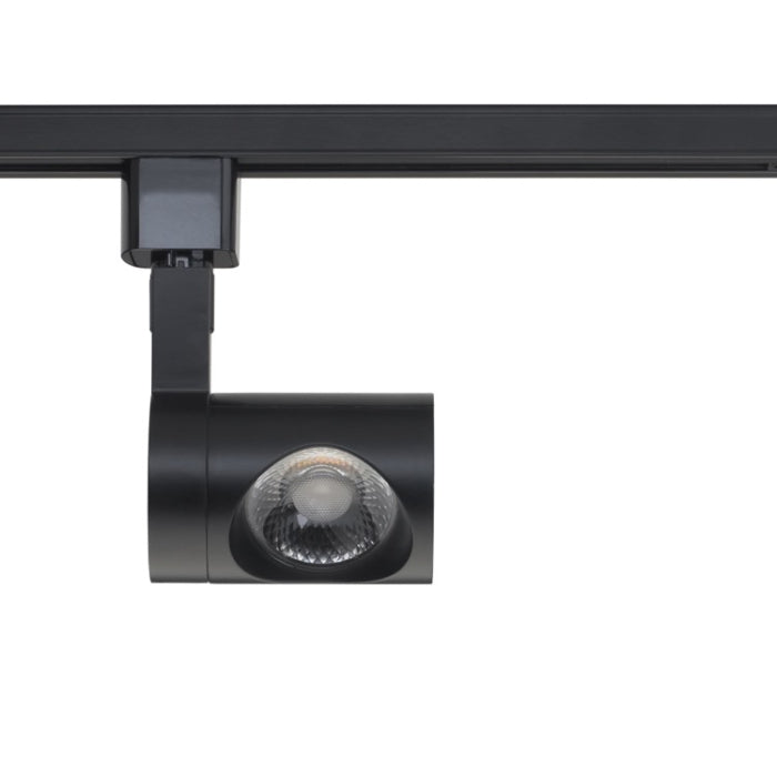 Nuvo TH444 1 Light LED Track Head, Wattage 12W, Pipe, Black, 36° Beam