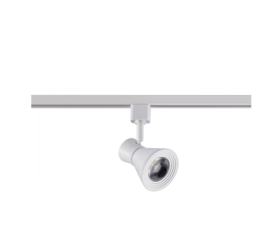 Nuvo TH642 12 Watt LED Cinch Track Head Light 3000K Matte White Finish