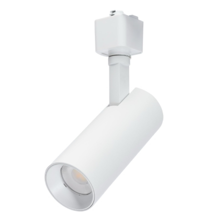 Nuvo TH703 10 Watt LED Track Head Light 48 Degree Beam Spread 5 CCT Selectable Matte White Finish