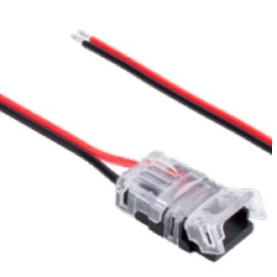 American Lighting TL-2PWR-HD 6" HD Power Feed with Splice Snap Connector and Bare Wire for Single Color Unjacketed Trulux Tape Light