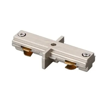 Cyber Tech Lighting TL-MCN/NS H-Type Joiner Connector for Track Lights, Nickel Satin