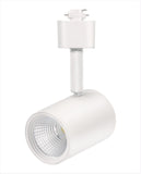 Cyber Tech Lighting TL60CTH-WH/CCT 7.5W LED Cylinder Track Heads (Halo), CCT Adj. 3CCT 3000K, 3500K, 4000K, White Finish