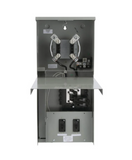 Siemens TL77NB Temporary Power Outlet Panel with Two 20-Amp Duplex Receptacles, Bottom Feed, Ring Meter Socket