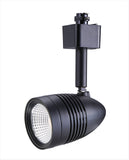 Cyber Tech Lighting TL7BTH/BL 7W Small Bullet Track Head (Halo), Black Finish