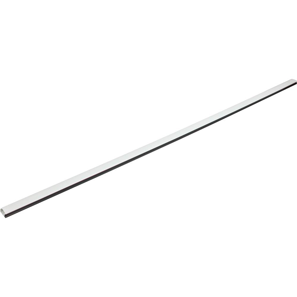 Task Lighting SG9-48-HS-B 48" HS Series Tape Light mounting housing, black with opaque lens