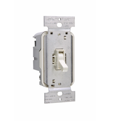 Wattstopper TLV1003W Toggle Dimmer Switch White Finish