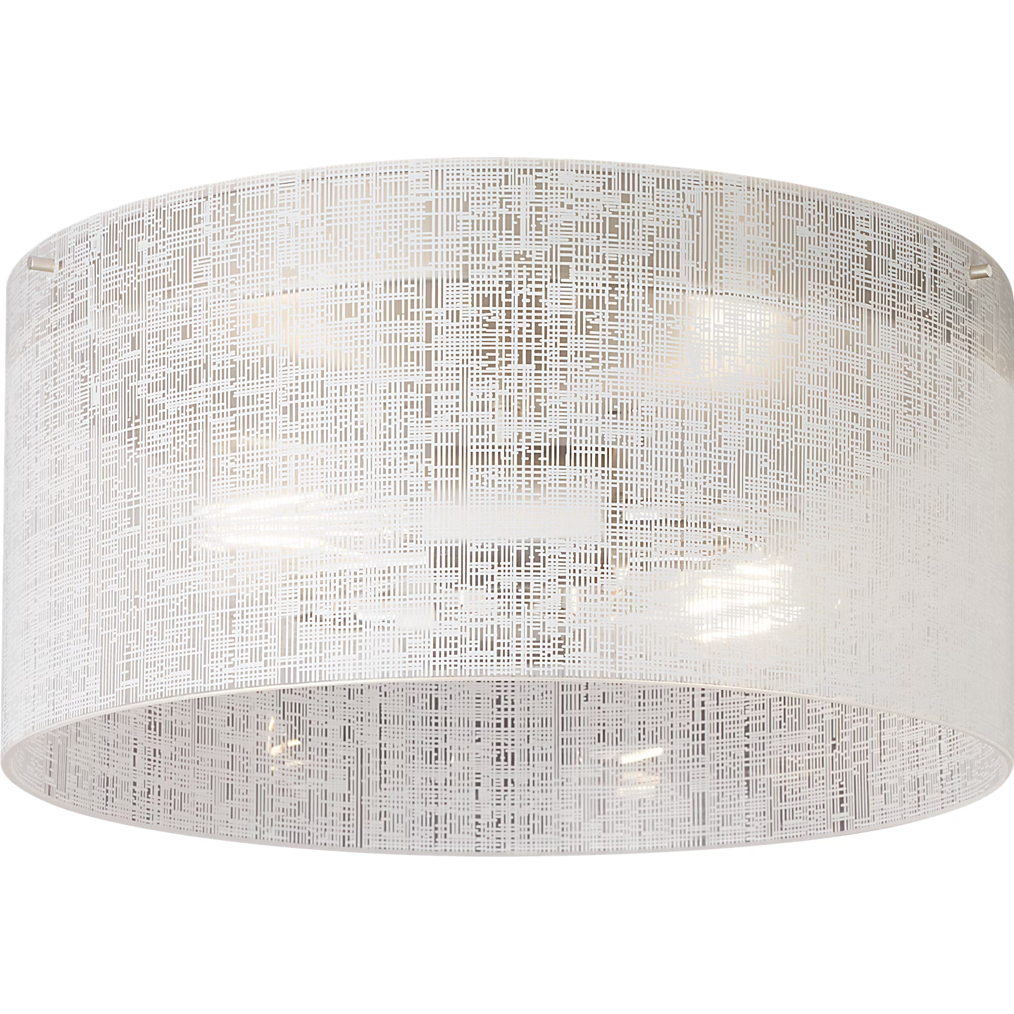 Visual Comfort Modern Collection 700FMVTRLNS-LED927 Vetra 13" 2-Light 90 CRI 2700K Flush Mount Satin Nickel