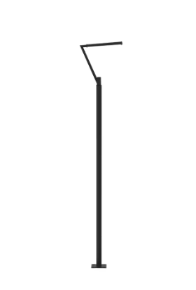 Westgate TOL-A1-1L-BK Natural Designer Tree of Light Structure for Open Areas, Wattage 25W, Multi-Color Temperature 3000K/4000K/5000K, Black Finish