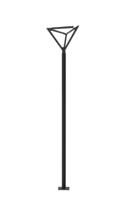 Westgate TOL-A3-3L-BK Natural Designer Tree of Light Structure for Open Areas, Wattage 75W, Multi-Color Temperature 3000K/4000K/5000K, Black Finish