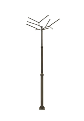 Westgate TOL-JOSHUA-BR Natural Designer Tree of Light Structure for Open Areas, Wattage 225W, Multi Color Temperature 3000K/4000K/5000K, Bronze Finish