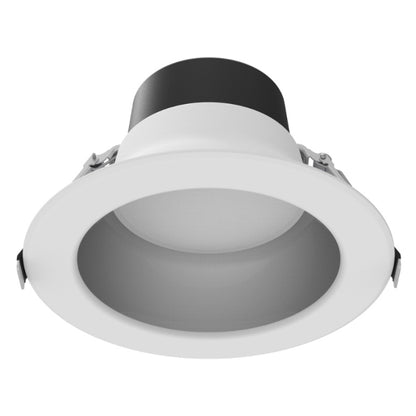 Lotus LED Lights TP120-347-RT8-C-DIM-G1-ES-AZ 8" Commercial Recessed LED Downlight, CCT 3K / 35K / 4K - 1,000 THRU, 120V-277V, Alzak