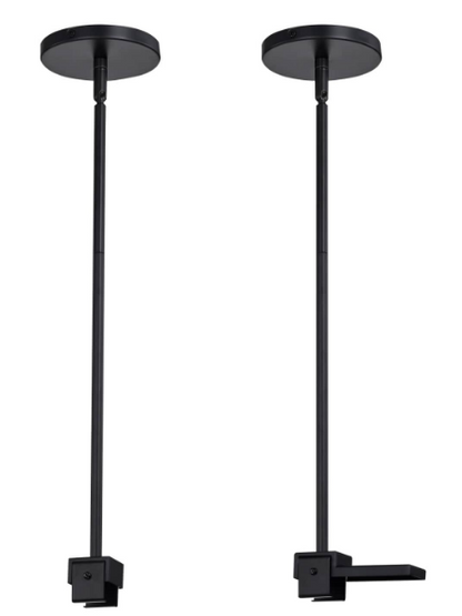SATCO TP279 Adjustable Track Pendant Kit Black Finish H-Style