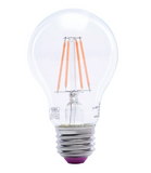 Feit Electric A19/TPK/LED Clear Glass Pink A19 Dimmable LED Filament Light Bulb, Wattage 4.5W, Voltage 120V