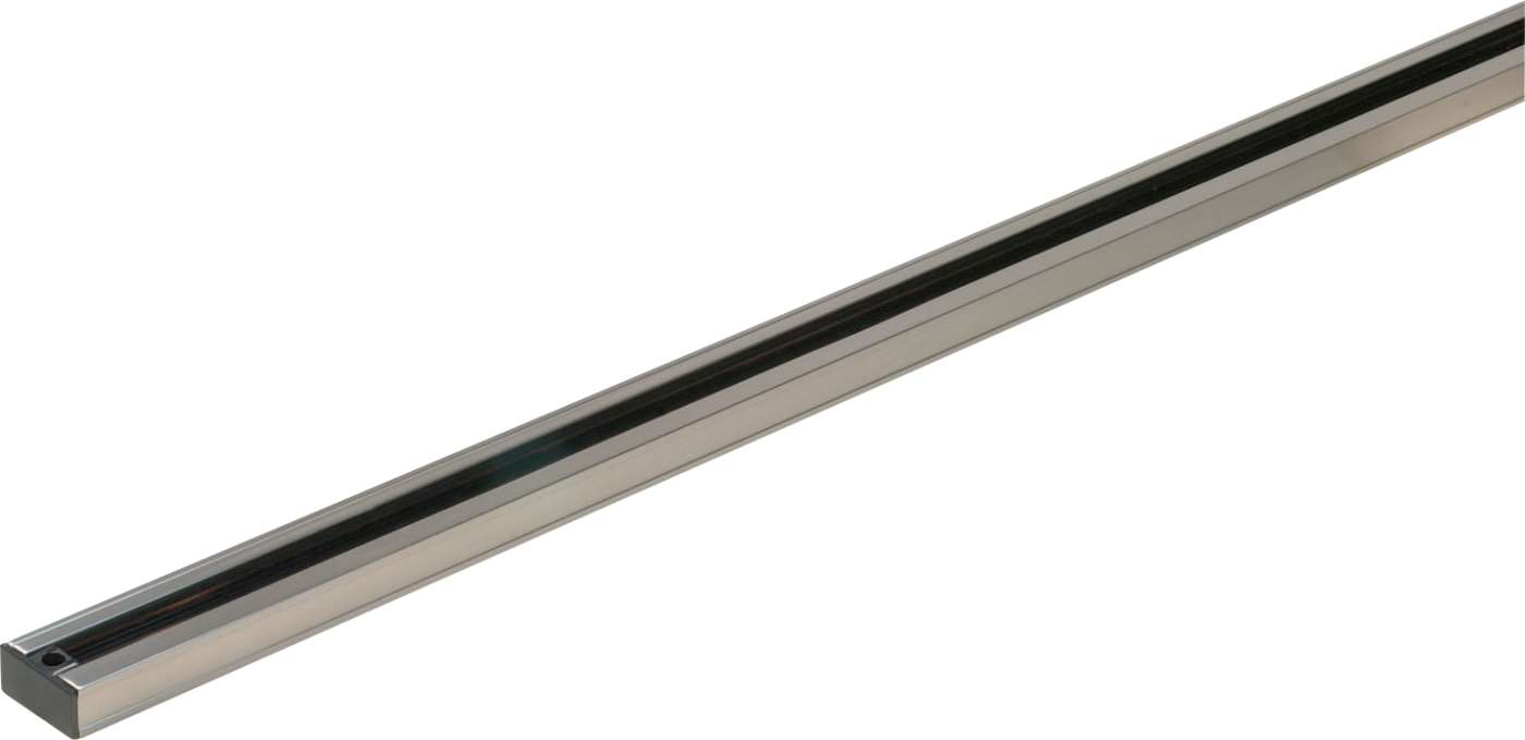 Nuvo TR129 96" H-Style Aluminum Track - Finish: Brushed Nickel