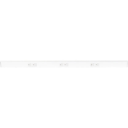Task Lighting TR42-3WD-P-WT 42" Angled Power Strip - 3 White Duplex Receptacles - White