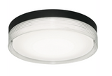 AFX Lighting TRBF15LAJD1BK Tribeca 16" Led Flush Mount - 3k / 35k / 4k - 120v - Black Finish